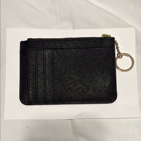 Kate Spade Black Card/Coin Holder with Key Ring - Picture 2 of 4